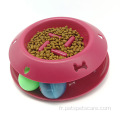 Cats Bol d'alimentation de jouets de piste de balle stimulant les chats